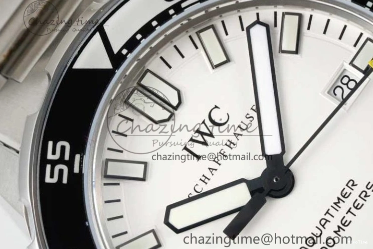 MIROTIME 0204 Youthful Aquatimer Automatic SS RSF 1:1 Best Edition White Black Dial on SS Bracelet A 7070